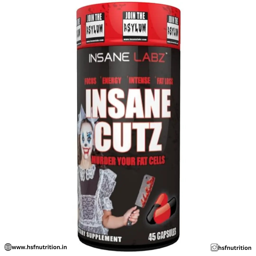 Insane Labz Cutz (Murder Your Fat Cells) - 45 Capsules - Hold Strong Fitness & Nutrition