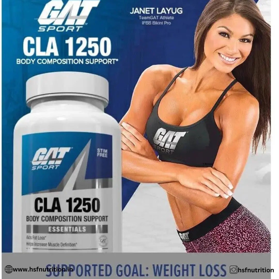 GAT Sports CLA 1250 - 90 Softgels - Hold Strong Fitness & Nutrition