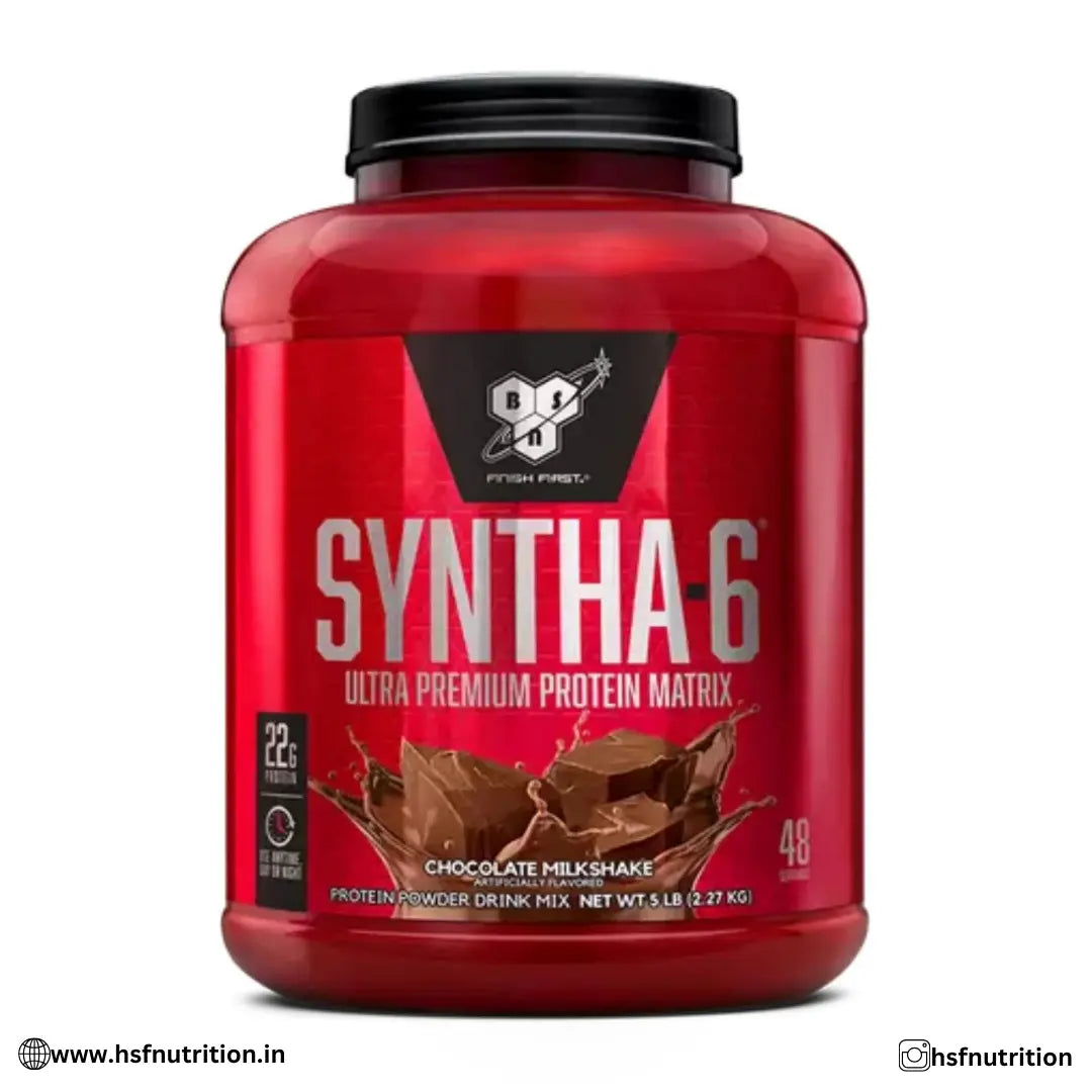 BSN Syntha-6 Ultra Premium Protein Matrix - 5 lbs, 2.27 kg, Chocolate Milkshake - Hold Strong Fitness & Nutrition