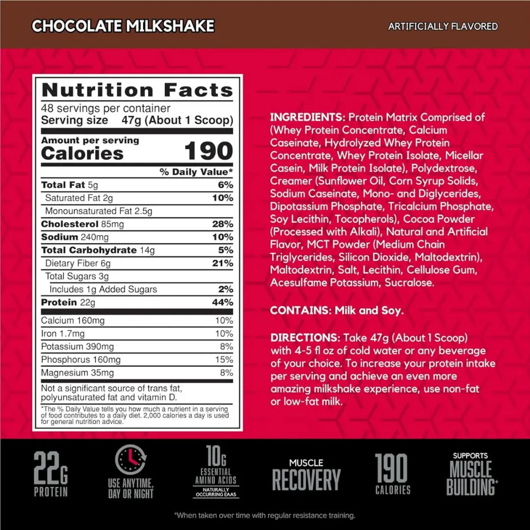 BSN Syntha-6 Ultra Premium Protein Matrix - 5 lbs, 2.27 kg, Chocolate Milkshake - Hold Strong Fitness & Nutrition