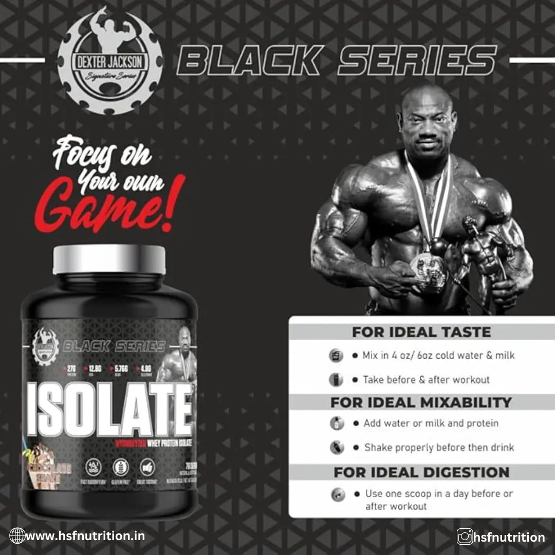Dexter Jackson Isolate Protein – 5 lbs (2268g), 76 Servings, Chocolate Shake - Hold Strong Fitness & Nutrition