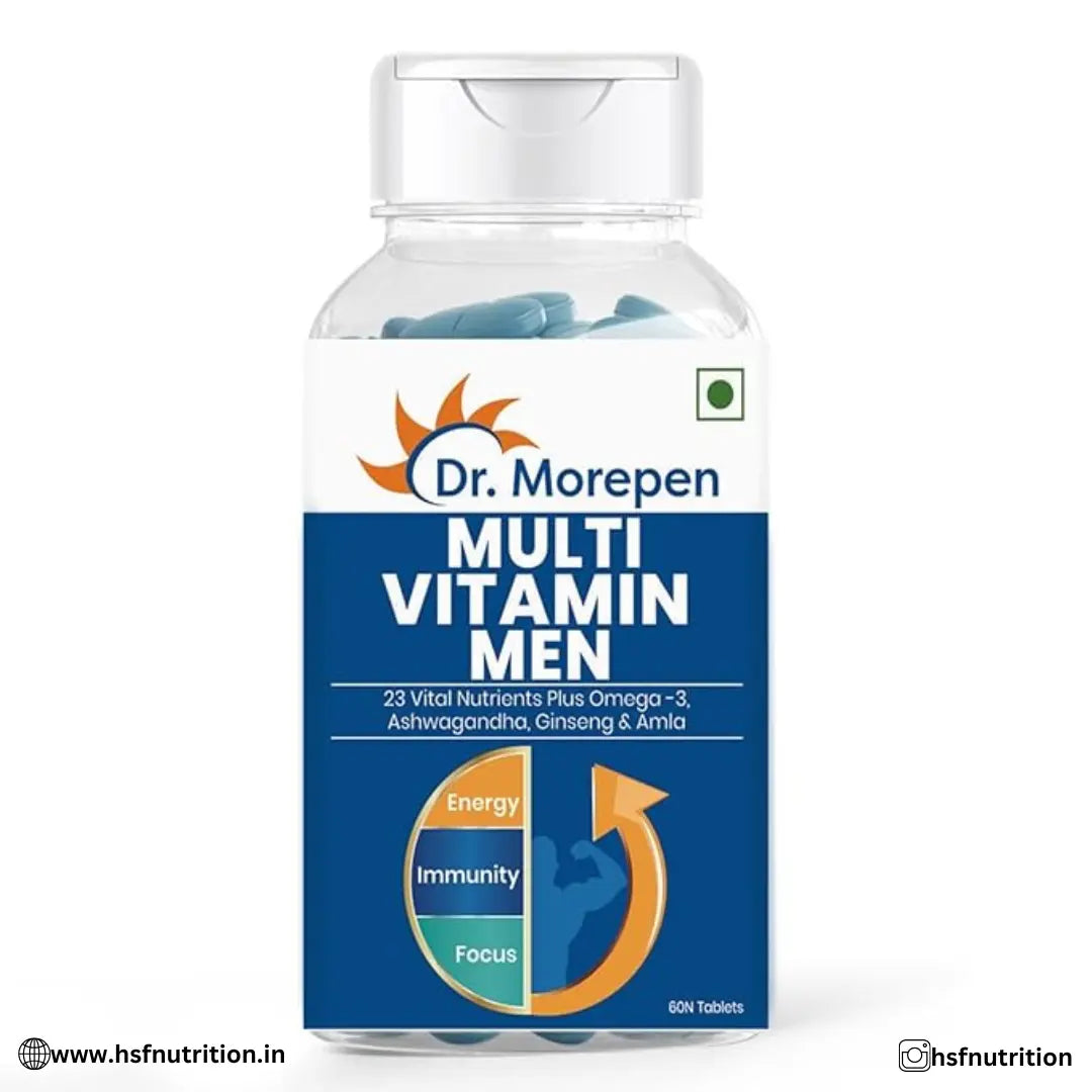 DR. MOREPEN Multivitamin For Men - 60 Tab - Hold Strong Fitness & Nutrition