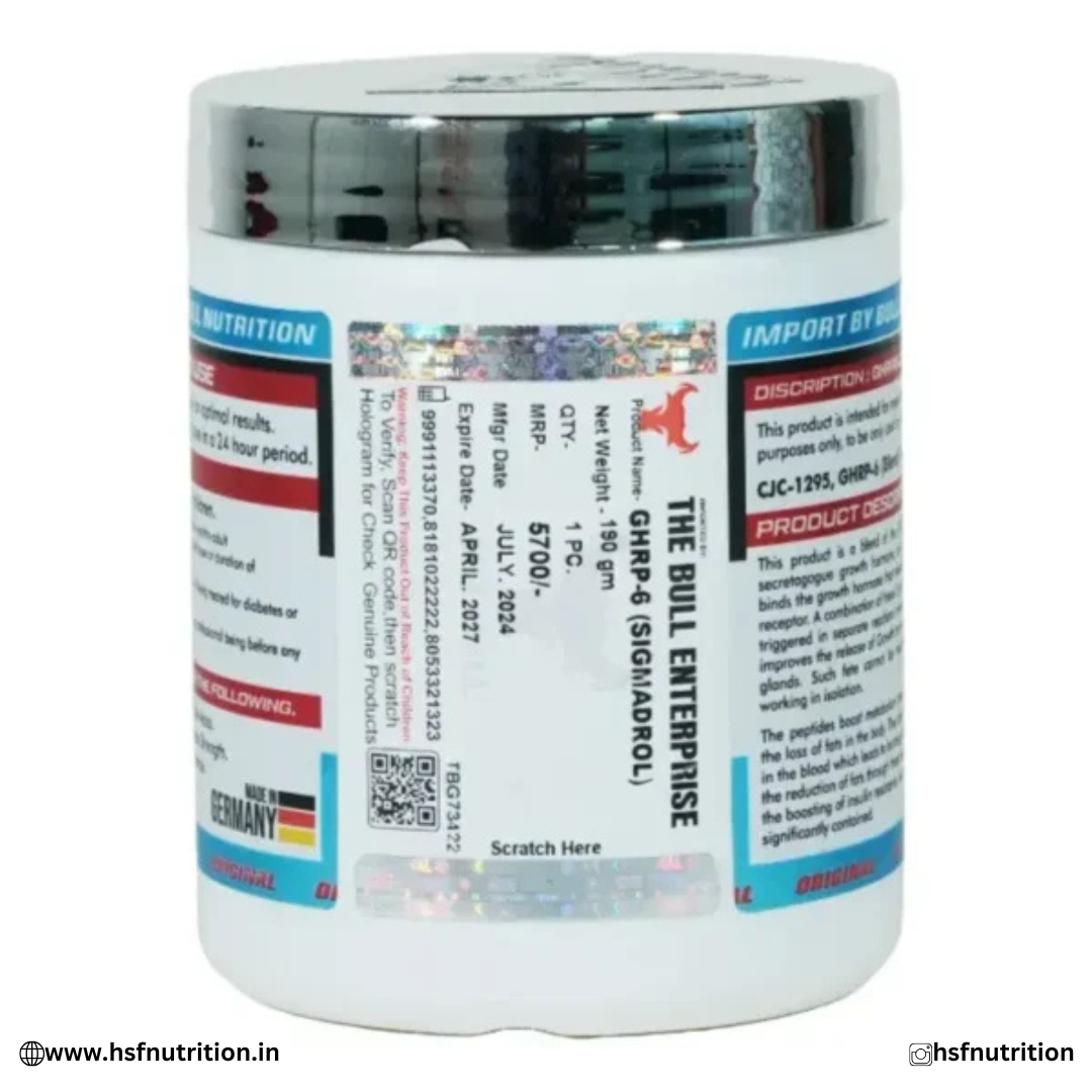 GHRP6 Sigmadrol CJC - Ultimate Size Gaining Formula - 25 Serving | Muscle Growth & Recovery SIGMADROL