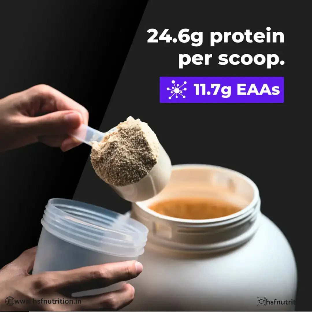 Sezpro Nutrition 100% Whey Protein - 2kg, Chocolate, 57 Serving, 24.6g Protein - Hold Strong Fitness & Nutrition