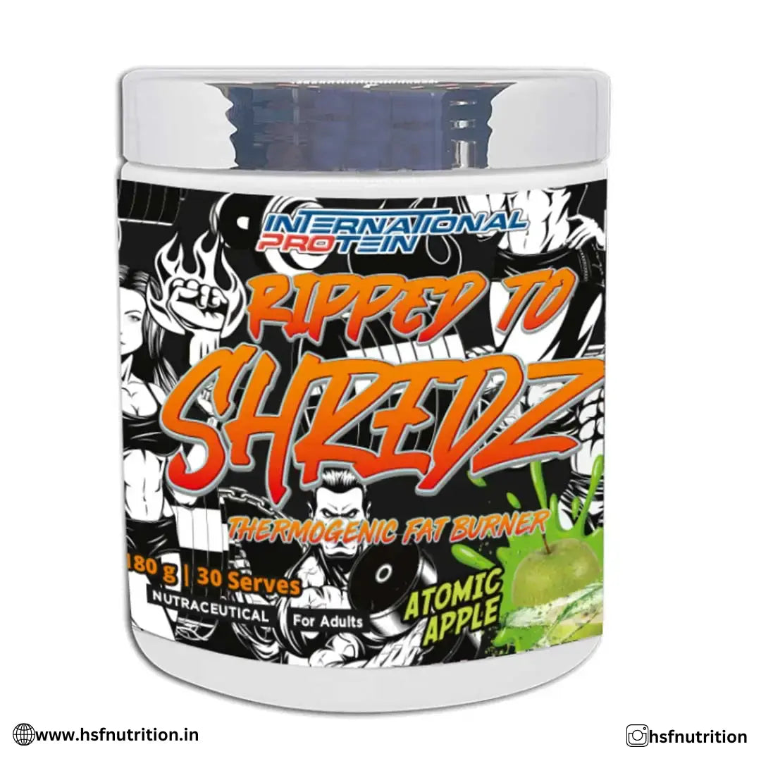 International Protein Ripped to Shredz - 30 Serving, 180gm - Hold Strong Fitness & Nutrition