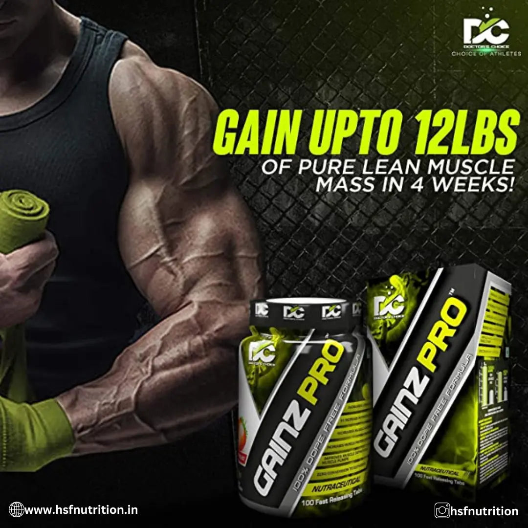 Doctors Choice DC Gainz Pro – 100 Tablets - Hold Strong Fitness & Nutrition