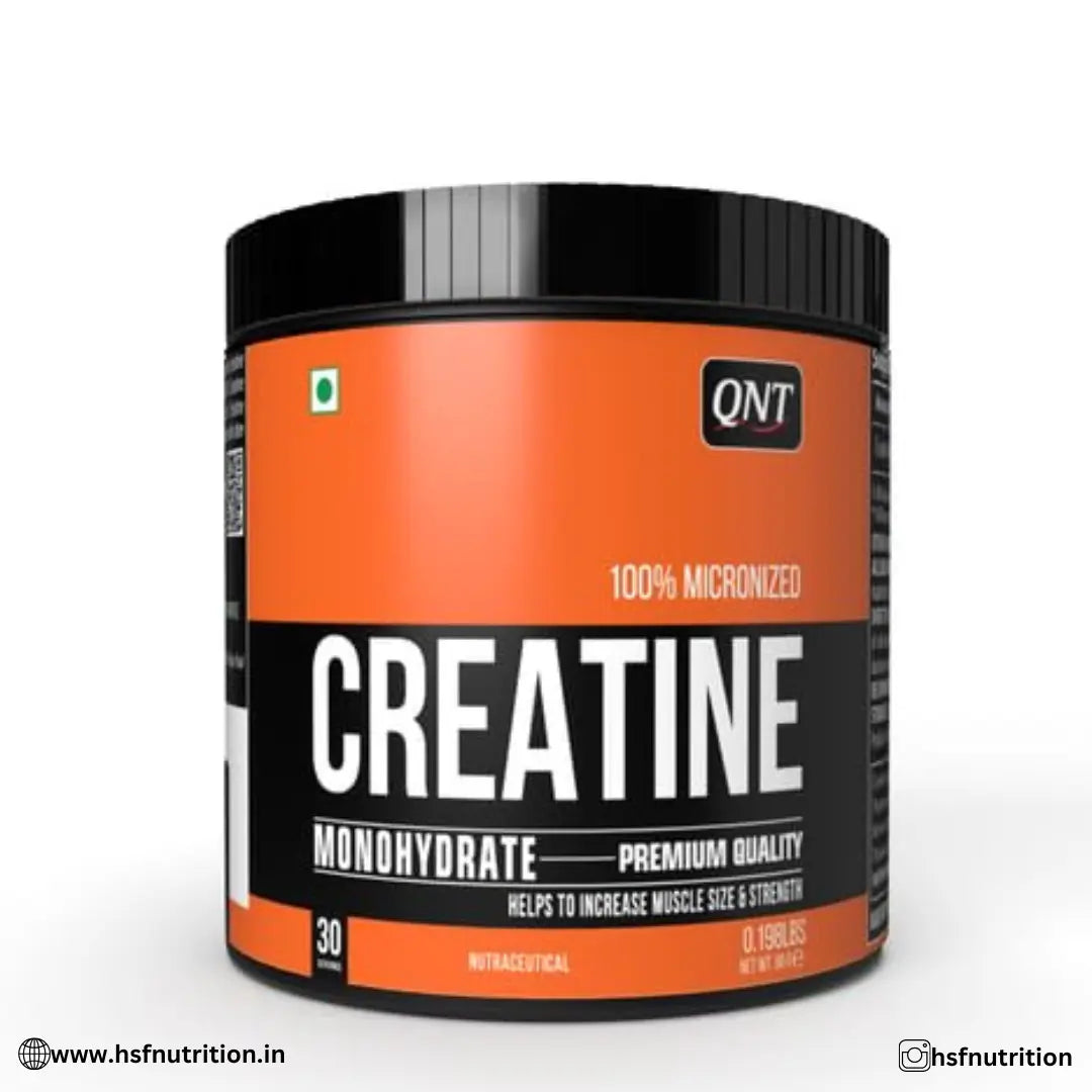 QNT Creatine Monohydrate - 90g, 30 Servings, Unflavored - Hold Strong Fitness & Nutrition