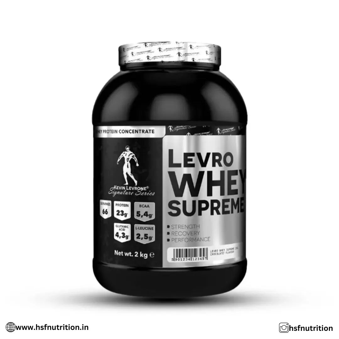 Kevin Levrone Levro Whey Supreme - 2 Kg (4.4 lbs), Chocolate - Hold Strong Fitness & Nutrition