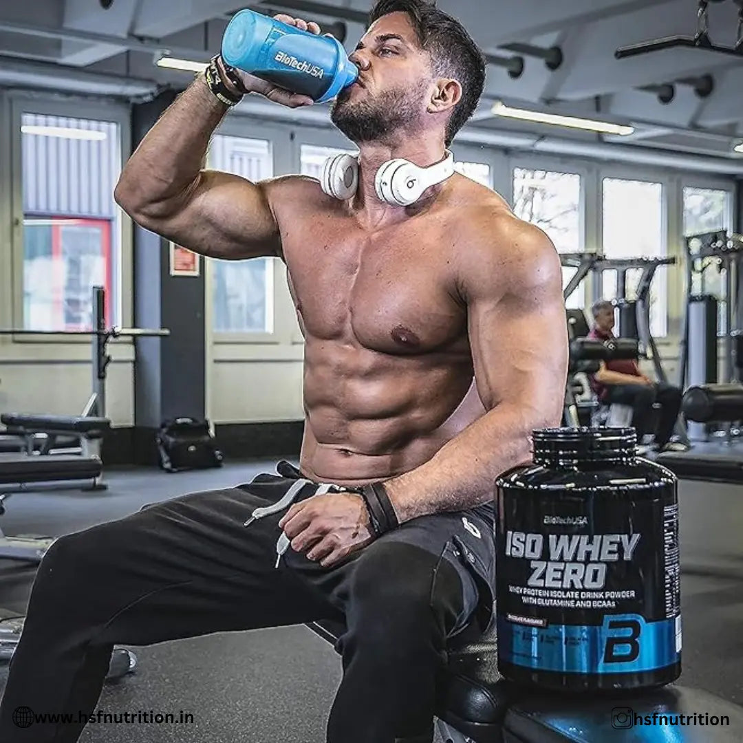 BioTechUSA Iso Whey Zero - 2.27kg, 90 Serving, Chocolate - Hold Strong Fitness & Nutrition