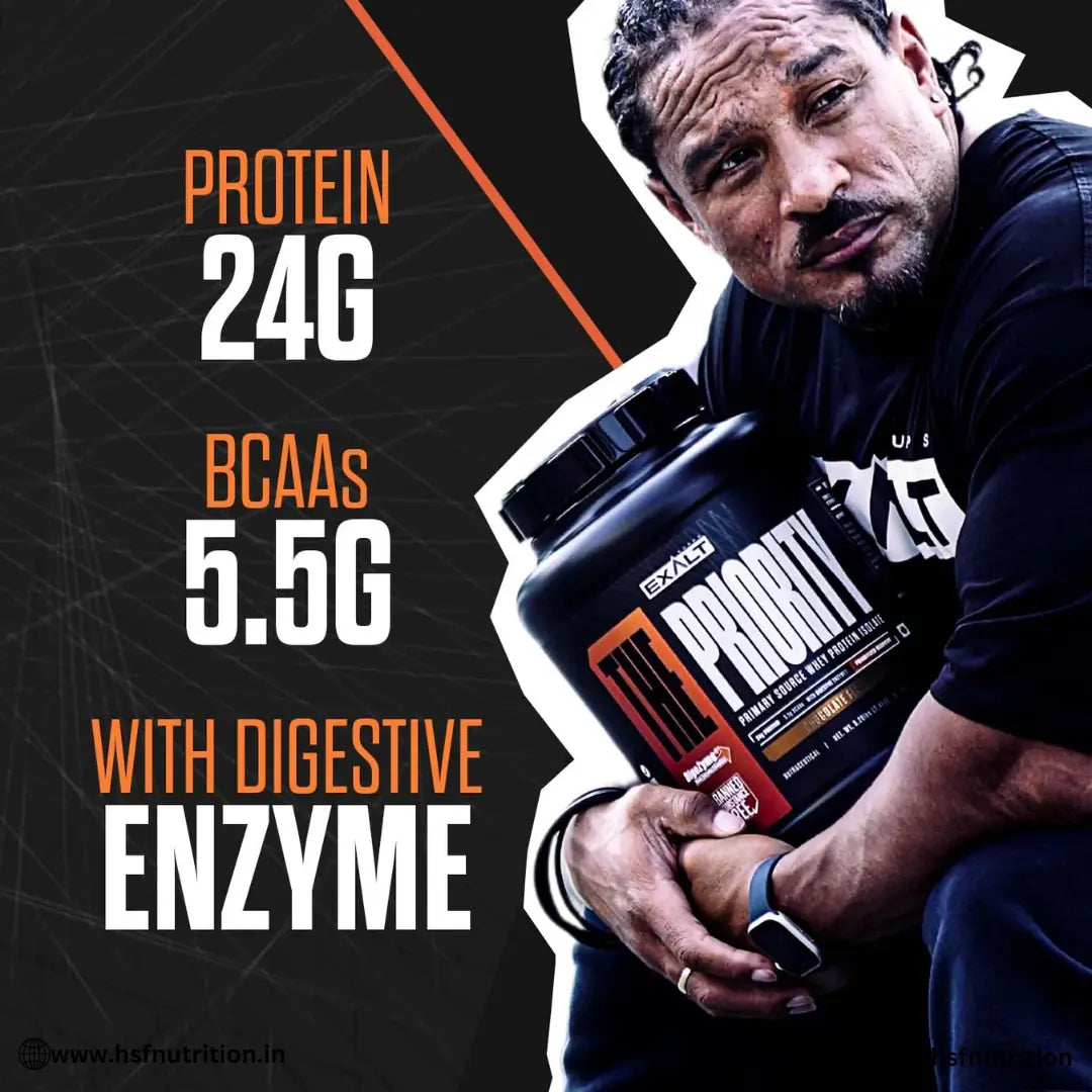 Exalt Supps The Priority Whey Protein - 80 Servings, 5.29 lbs / 2.4 kg - Chocolate - Hold Strong Fitness & Nutrition