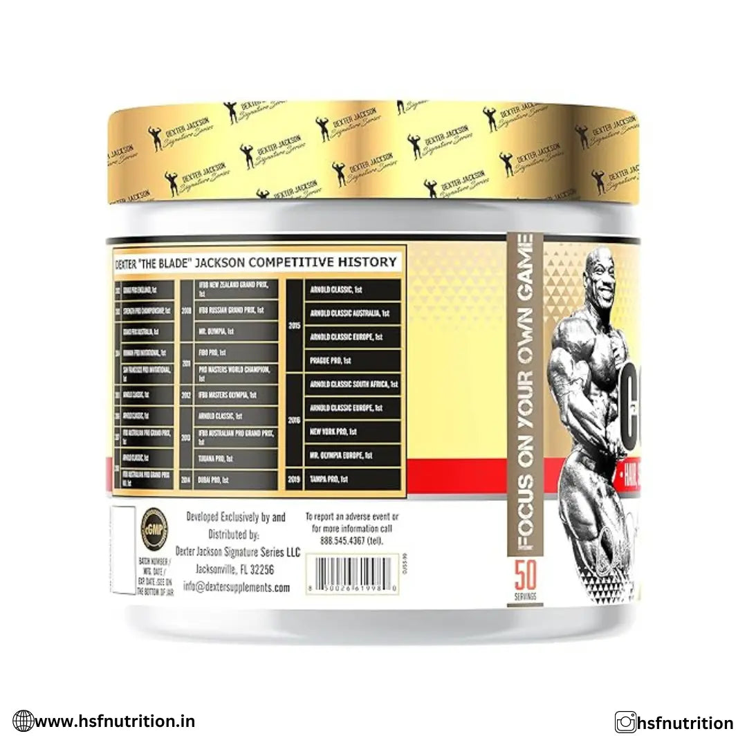Dexter Jackson Collagen - 50 Servings, 550 gm, Orange Juice - Hold Strong Fitness & Nutrition