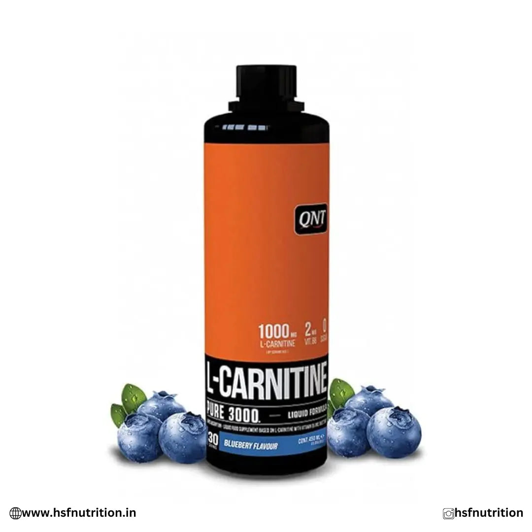 QNT L Carnitine 3000 Liquid - 30 Servings | Rapid Absorption | Helps to boost strength and power | Zero Sugar | Fat Burner | Weight Loss QNT