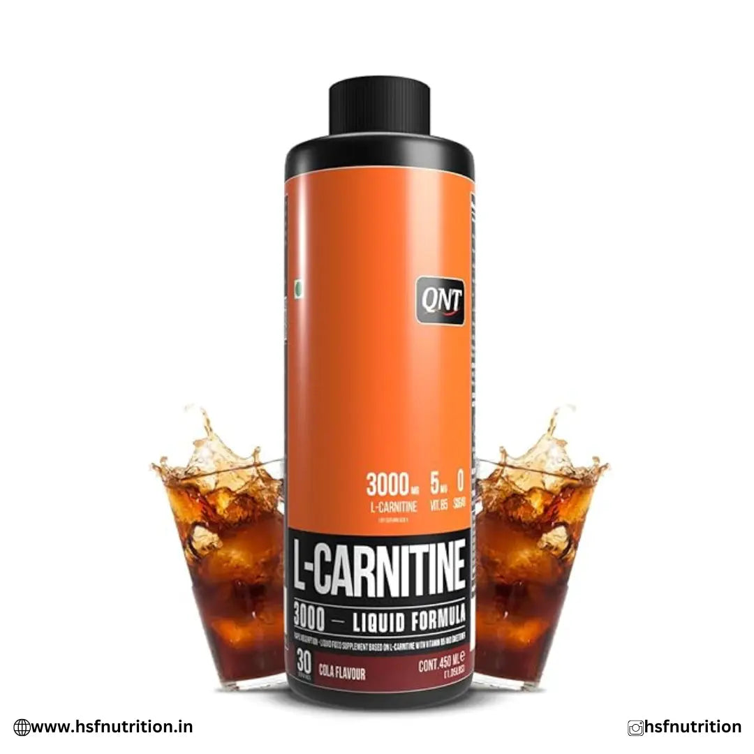 QNT L Carnitine 3000 Liquid - 30 Servings | Rapid Absorption | Helps to boost strength and power | Zero Sugar | Fat Burner | Weight Loss QNT
