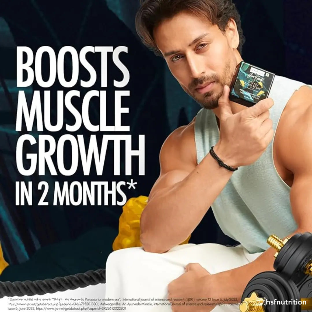 Kapiva Shilajit Gold Resin - 20g | Helps in boosting Stamina | Contains 24 Carat Gold | 100% Ayurvedic - Hold Strong Fitness & Nutrition