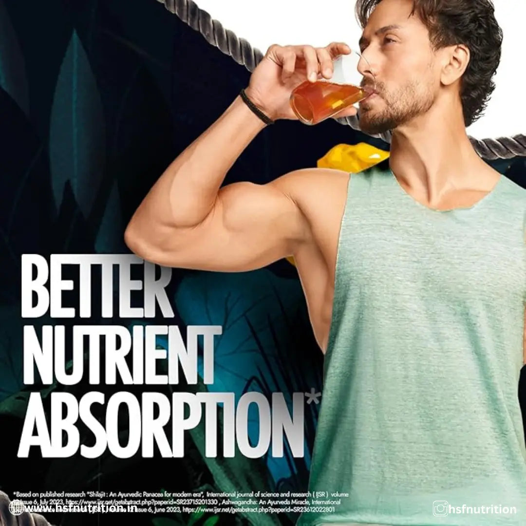 Kapiva Shilajit Gold Resin - 20g | Helps in boosting Stamina | Contains 24 Carat Gold | 100% Ayurvedic - Hold Strong Fitness & Nutrition