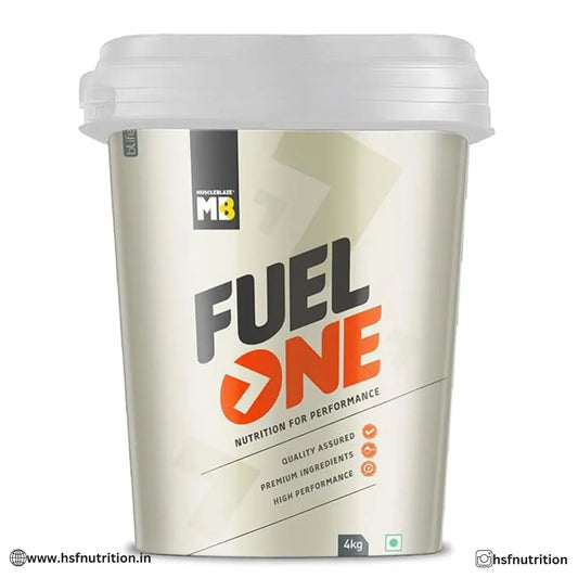 MuscleBlaze Fuel One Whey Protein - 24gm, 4kg, Chocolate Muscleblaze