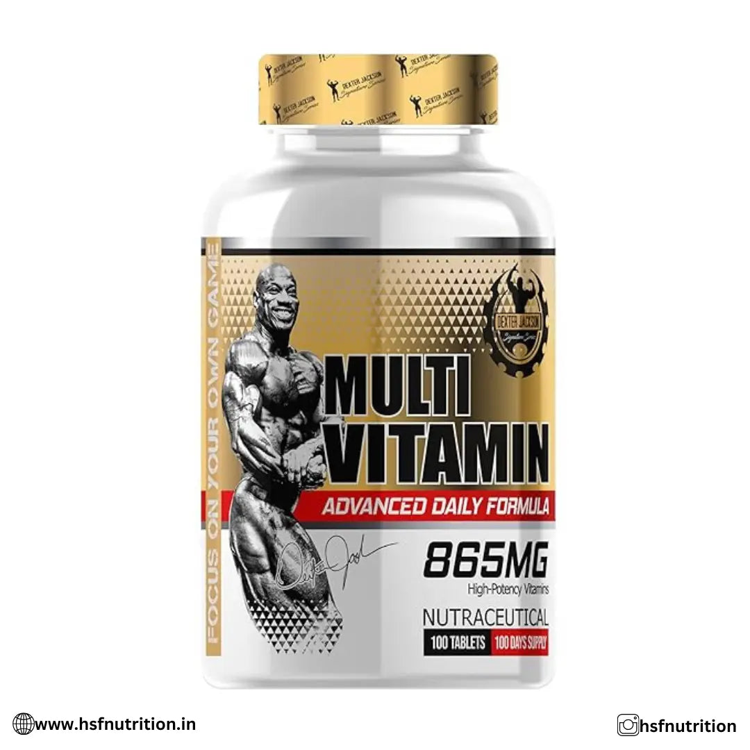 Dexter Jackson Multivitamin 865 MG - 100 Tablets - Hold Strong Fitness & Nutrition