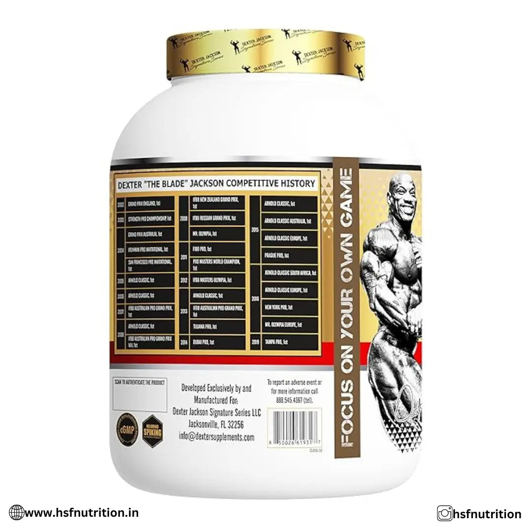 Dexter Jackson The Blade Whey - 2.27Kg, Milk Chocolate - Hold Strong Fitness & Nutrition