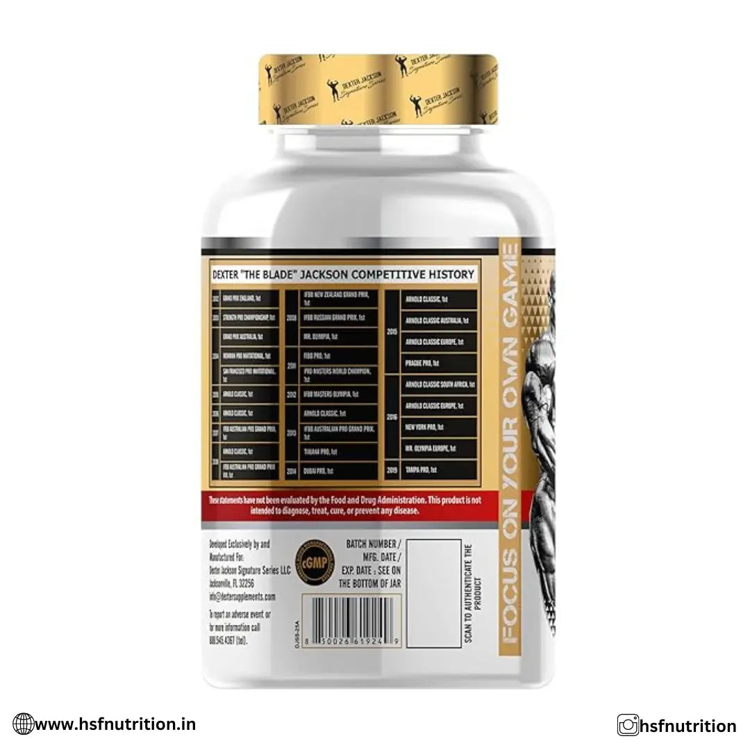 Dexter Jackson Multivitamin 865 MG - 100 Tablets - Hold Strong Fitness & Nutrition