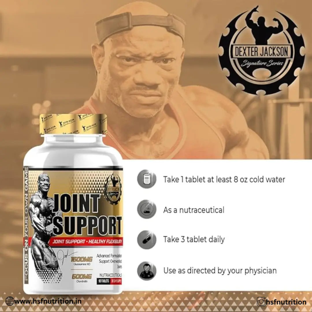 Dexter Jackson Joint Support - 90 Tablets - Hold Strong Fitness & Nutrition