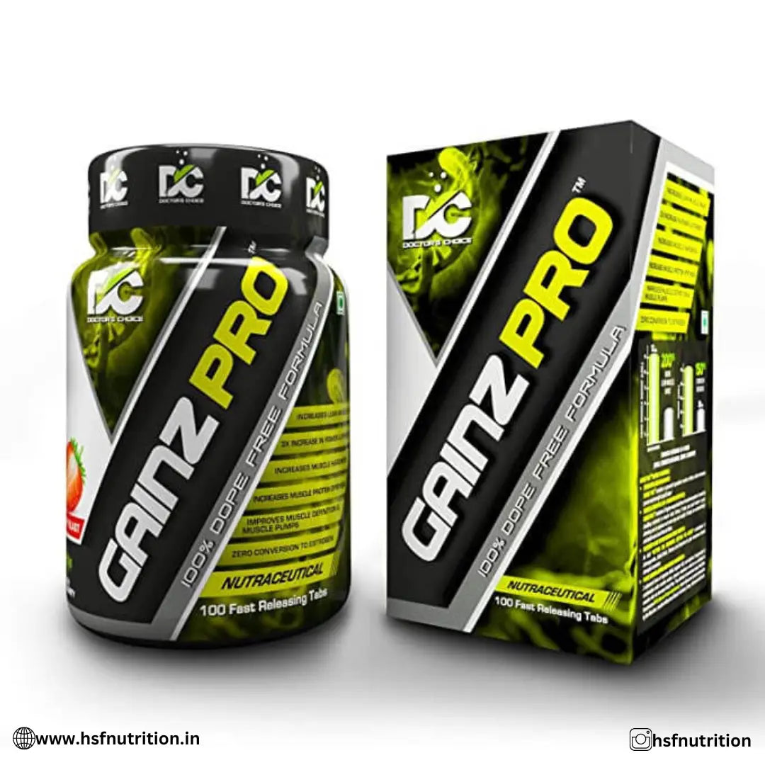 Doctors Choice DC Gainz Pro – 100 Tablets - Hold Strong Fitness & Nutrition