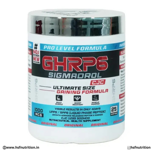 GHRP6 Sigmadrol CJC - Ultimate Size Gaining Formula - 25 Serving | Muscle Growth & Recovery SIGMADROL