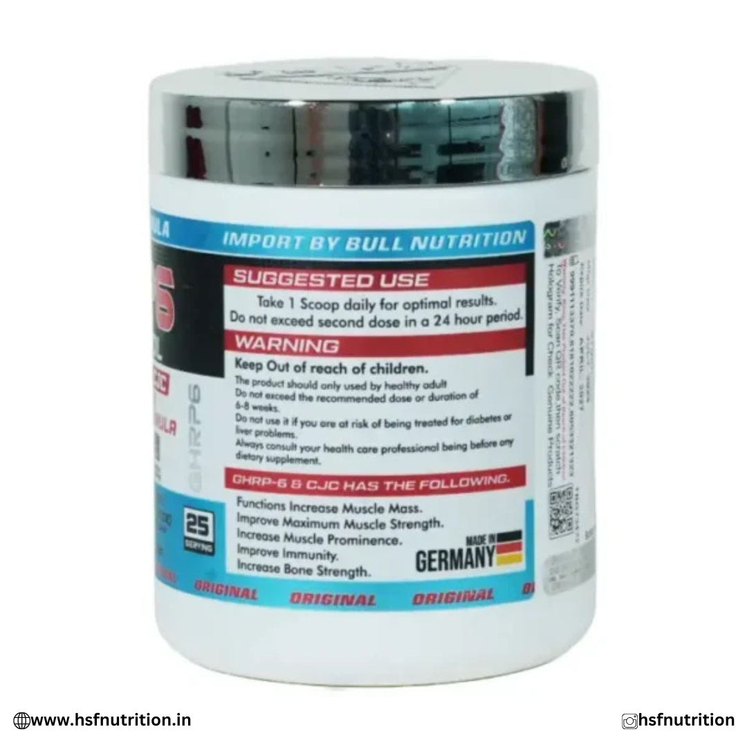 GHRP6 Sigmadrol CJC - Ultimate Size Gaining Formula - 25 Serving | Muscle Growth & Recovery SIGMADROL