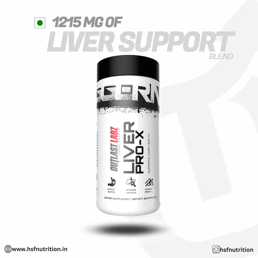 OUTLAST LABZ Liver Pro-X - 30 Tab, Advanced Liver Support Supplement - Hold Strong Fitness & Nutrition
