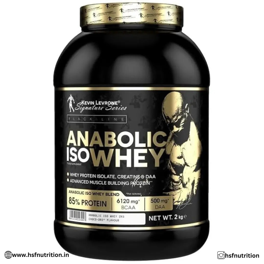 Kevin Levrone ANABOLIC ISO WHEY - 2.27kg (5LBS),  Chocolate - Hold Strong Fitness & Nutrition