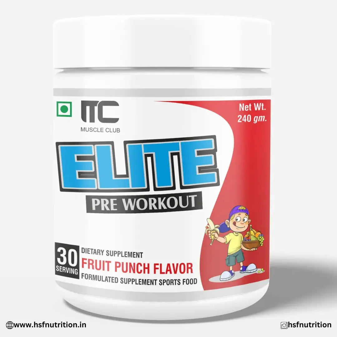 ITC Muscle Club Elite PreWorkout – 240g, 30 Servings Muscle Club